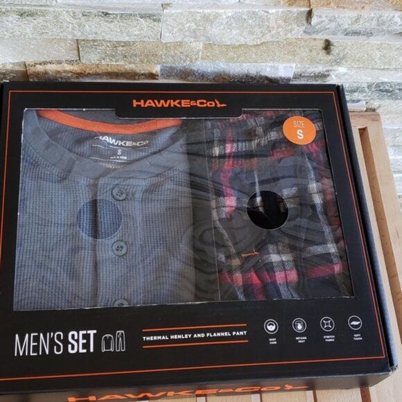 Hawke & Co. Men's 2 Piece Pajamas - Picture 6 of 6